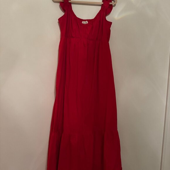 Universal Thread Red Maxi Dress - Picture 2 of 4